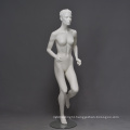 Wholesale window shop decorative full body nude curvy running realistic sports female mannequin for sale